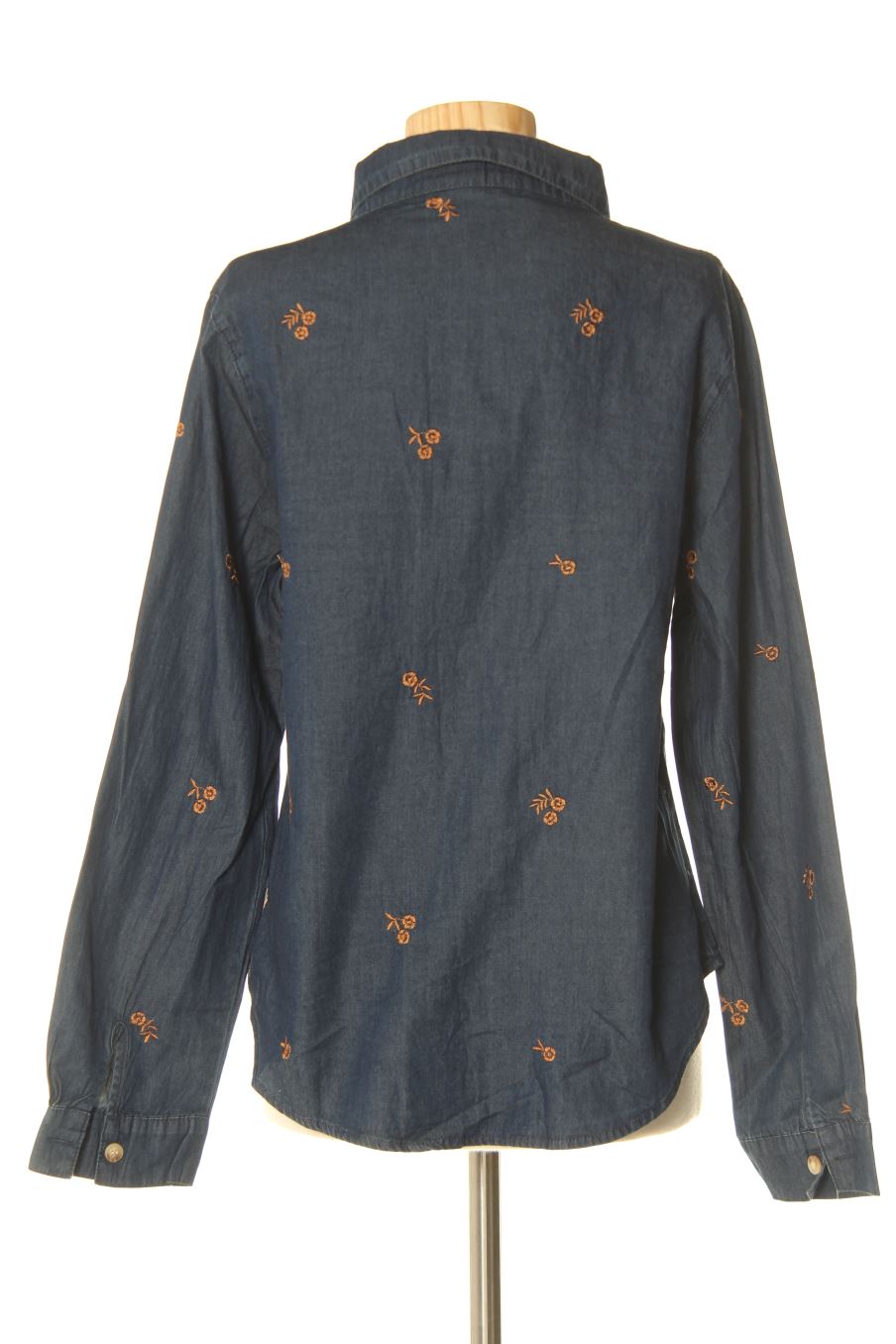 Chemise onado de la taille M, de couleur bleu marine