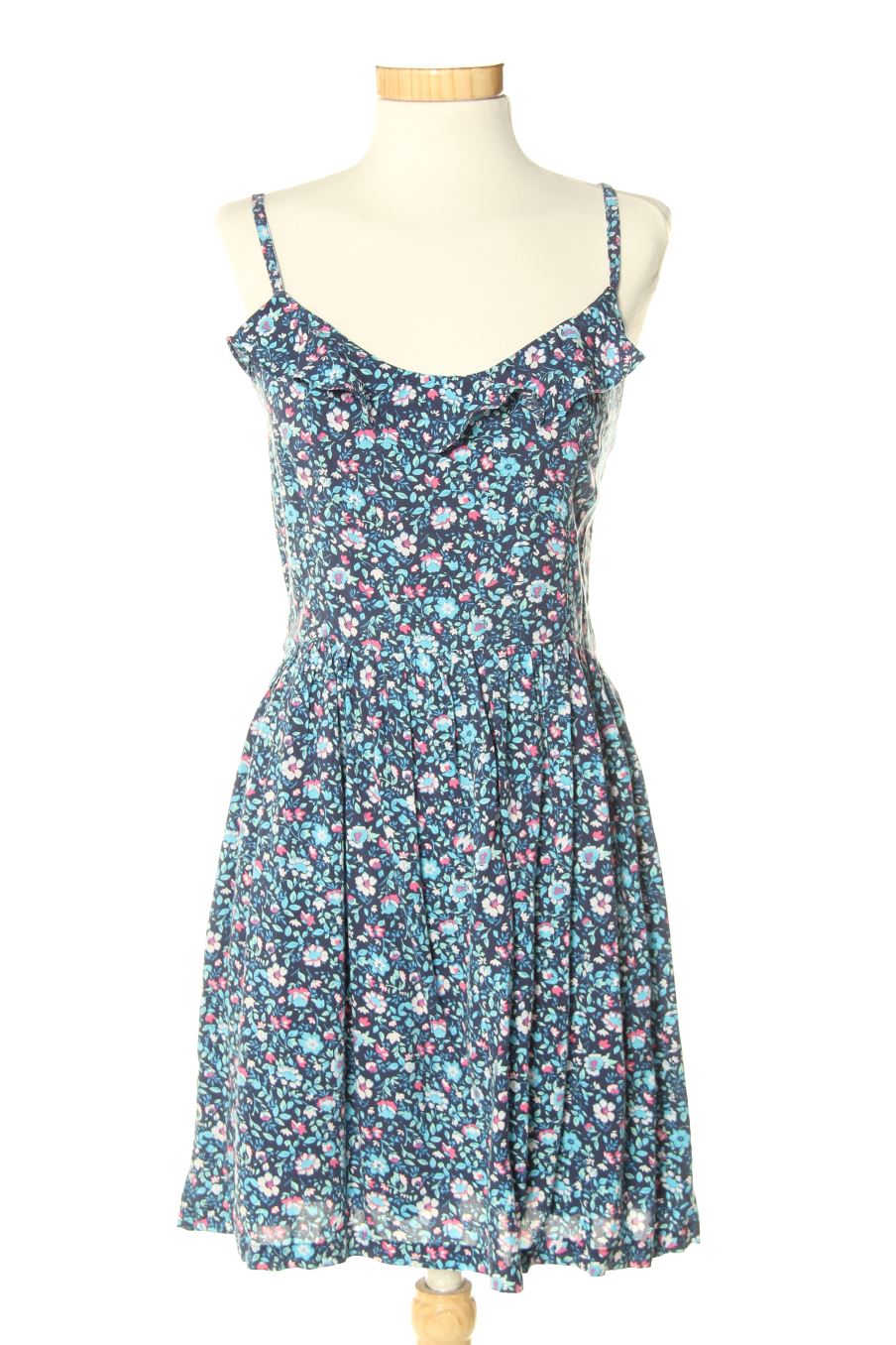Robe casual Hollister de la taille L, de couleur fleurs