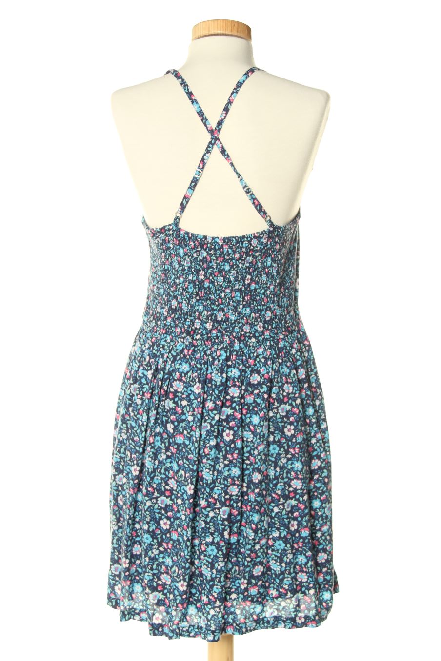 Robe casual Hollister de la taille L, de couleur fleurs