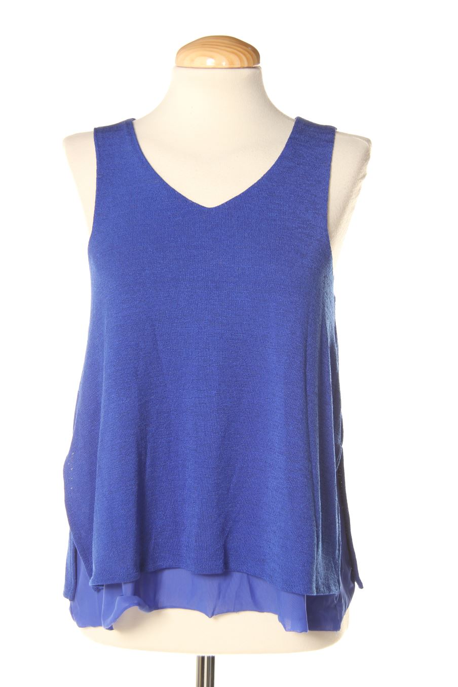 Top Mango de la taille XS, de couleur bleu