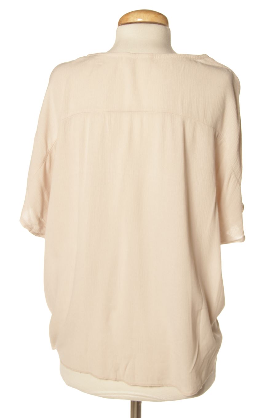 Blouse à manches courtes PERCENTIL de la taille M, de couleur beige