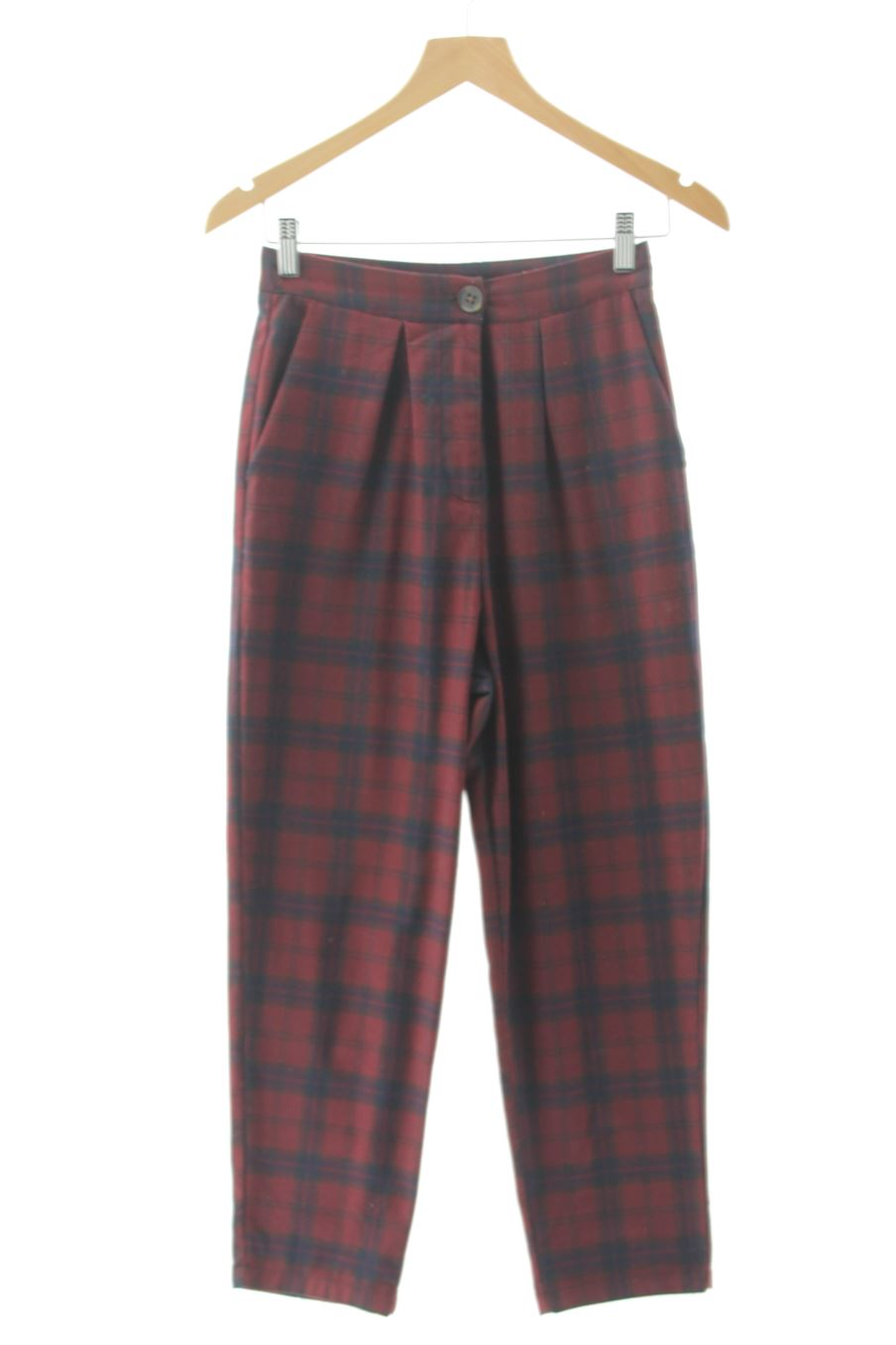 Pantalon Pull & Bear de la taille S, de couleur carreaux