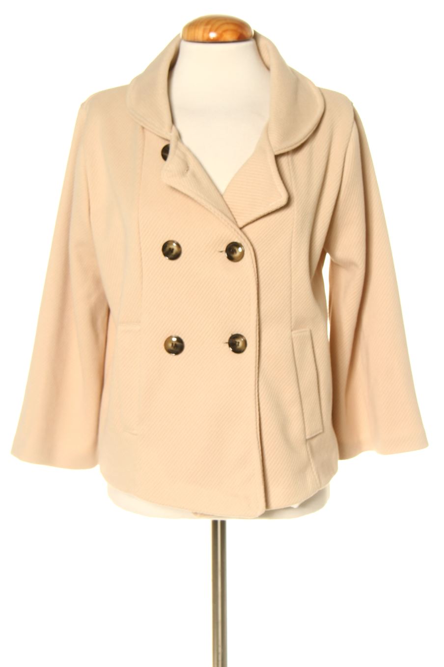 Blouson Made in italy de la taille M, de couleur beige