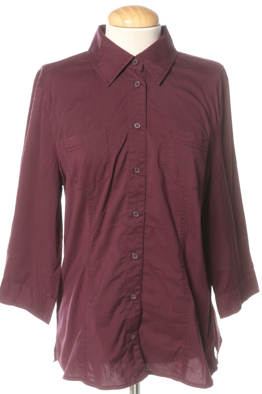 Camisa de Biaggini de la talla 40, de color morado