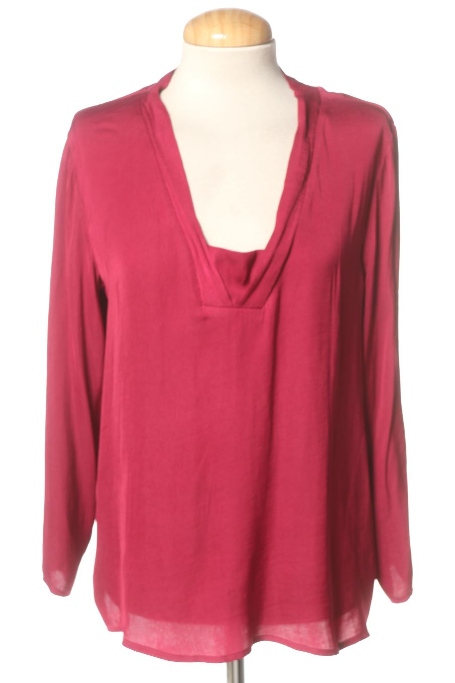 Blouse à manches longues Sfera de la taille M, de couleur bordeaux