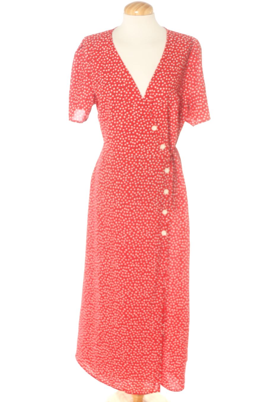Einfaches Kleid von In april 1986 Größe S, Farbe Rot, für