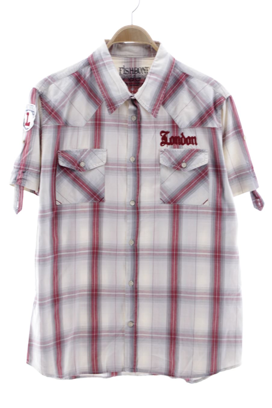 Camisa de manga corta de Fishbone de la talla XXL