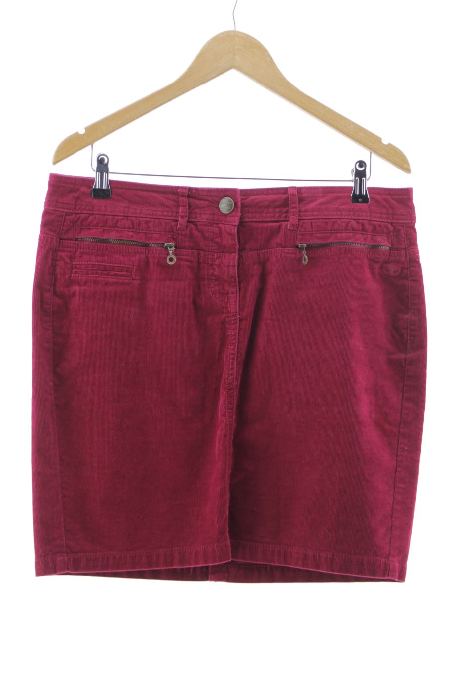 Aufwändiger Rock von Tom tailor Größe 40, Farbe Bordeaux, für