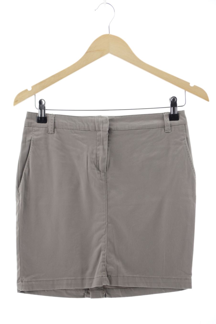 Aufwändiger Rock von Mango Größe 34, Farbe Grau, für