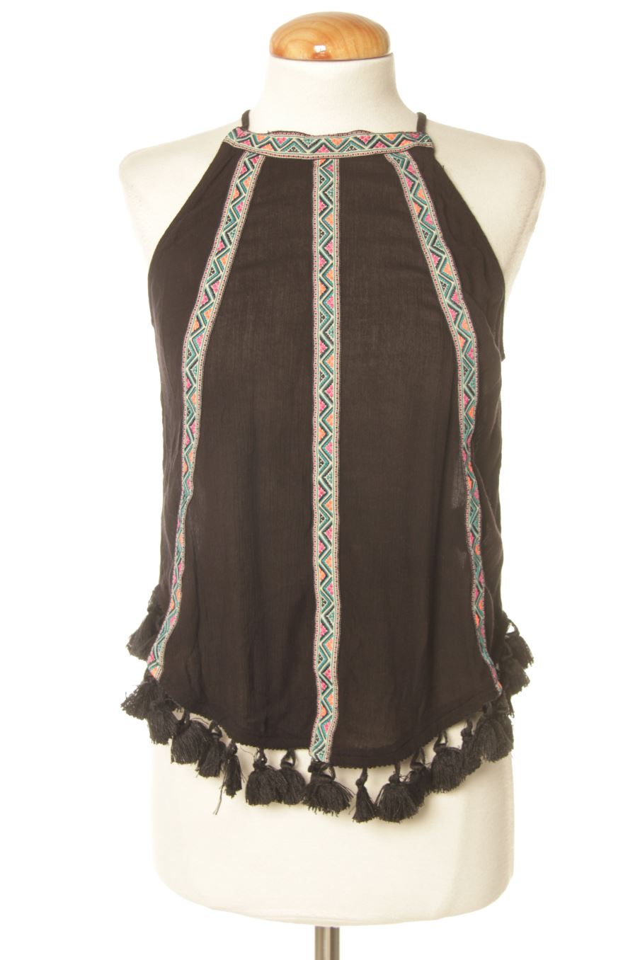 Top H&M by Coachella de la taille 38, de couleur noir