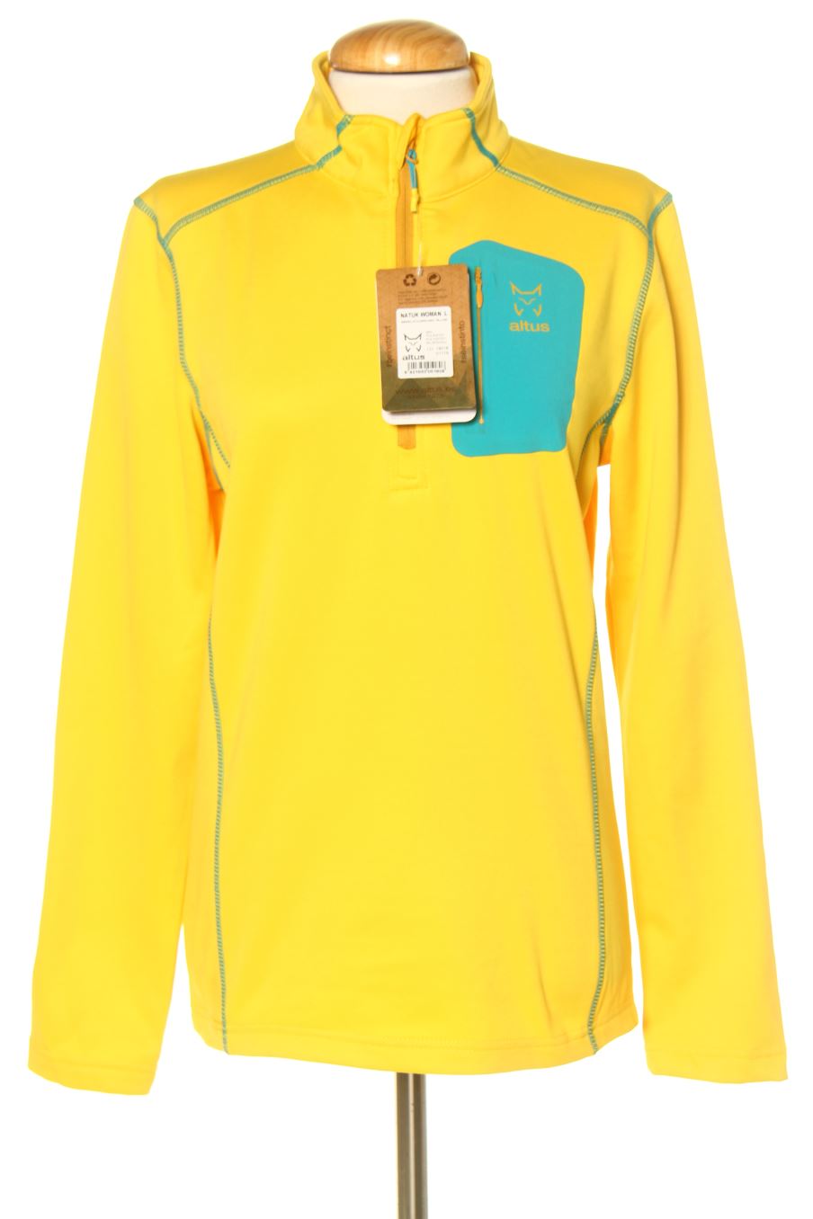Sweat Altus de la taille L, de couleur jaune