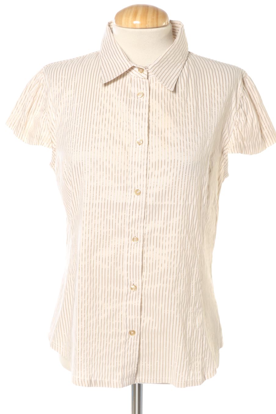 Chemise Mango de la taille L, de couleur beige
