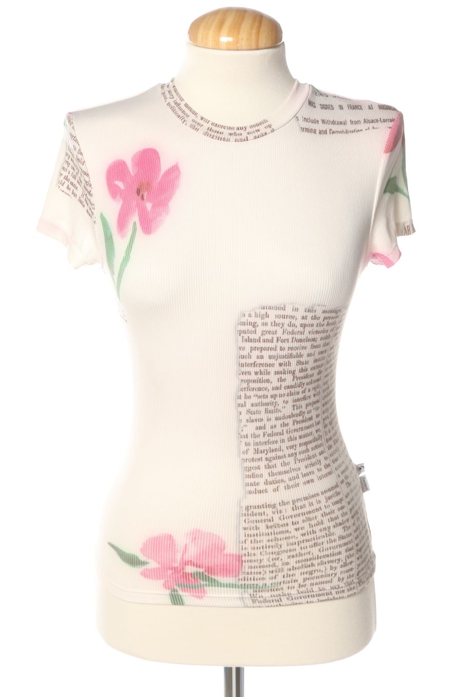 Blouse à manches courtes Desigual de la taille M, de couleur imprimés