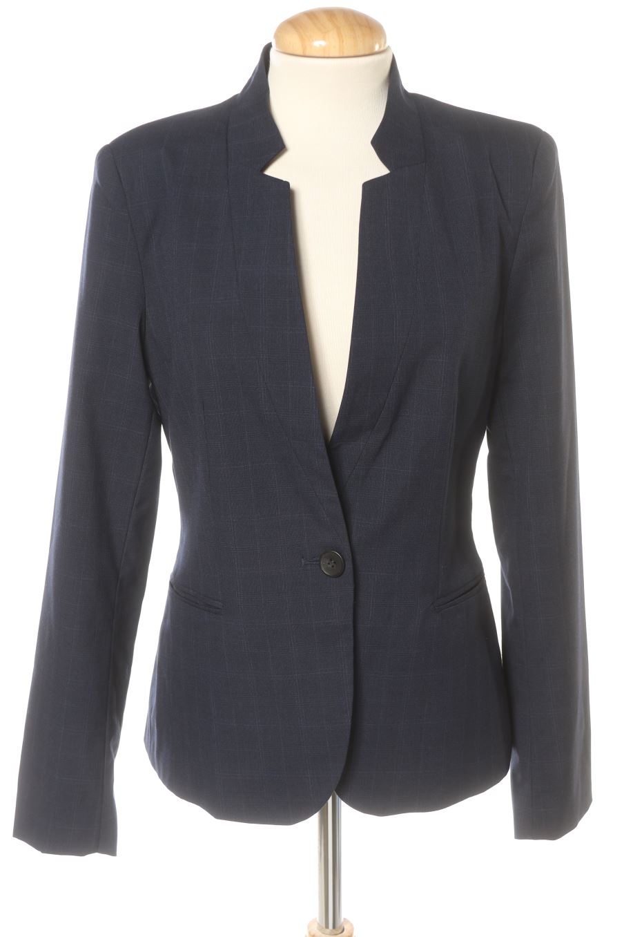 Blazer de Zara de la talla 36, de color azul marino