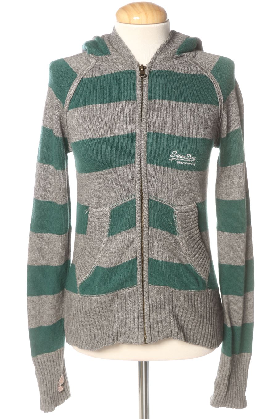 Gilet Superdry de la taille XS, de couleur rayures