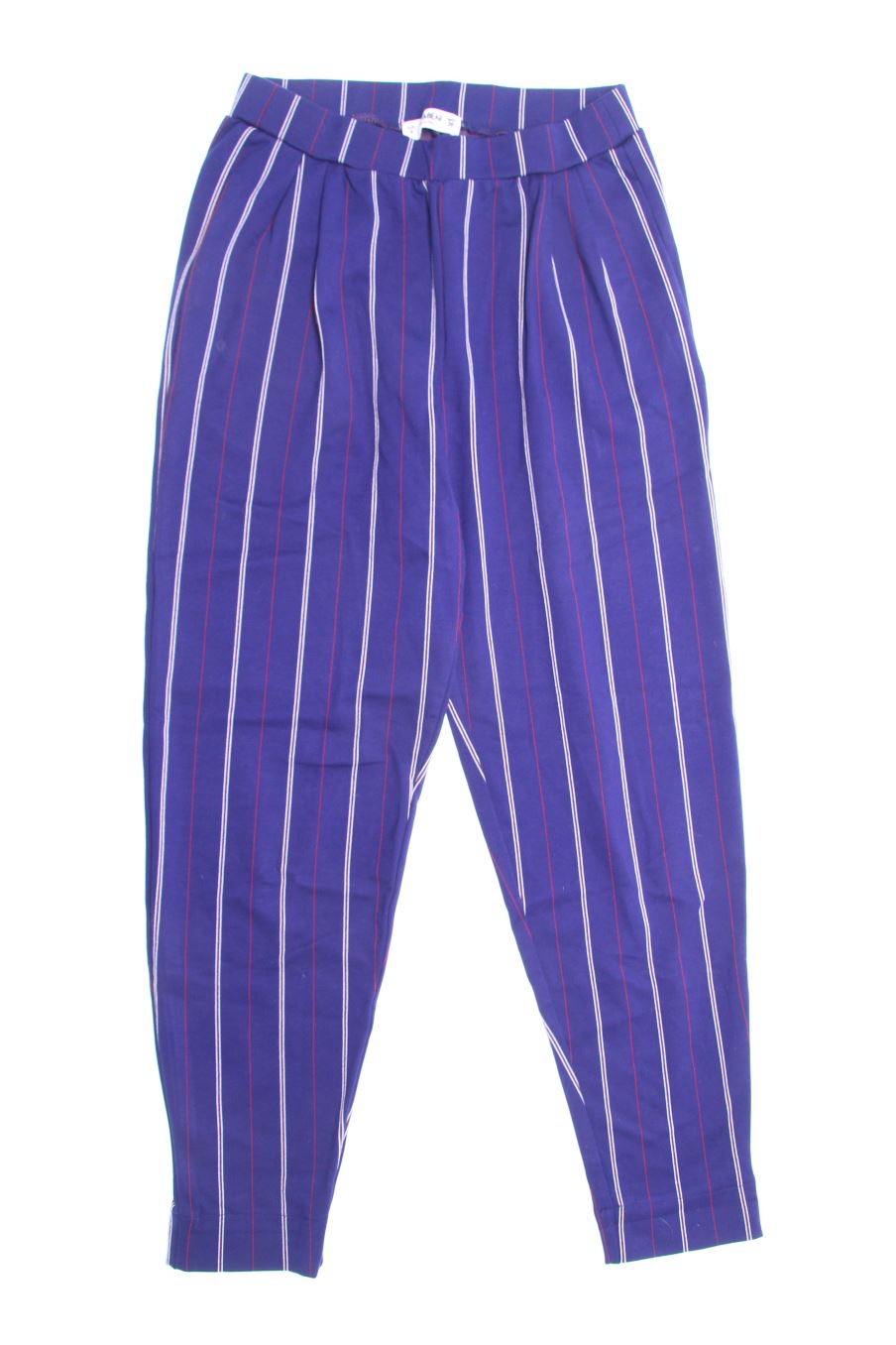 Pantaloni de Pull & Bear de la talla S, de color righe