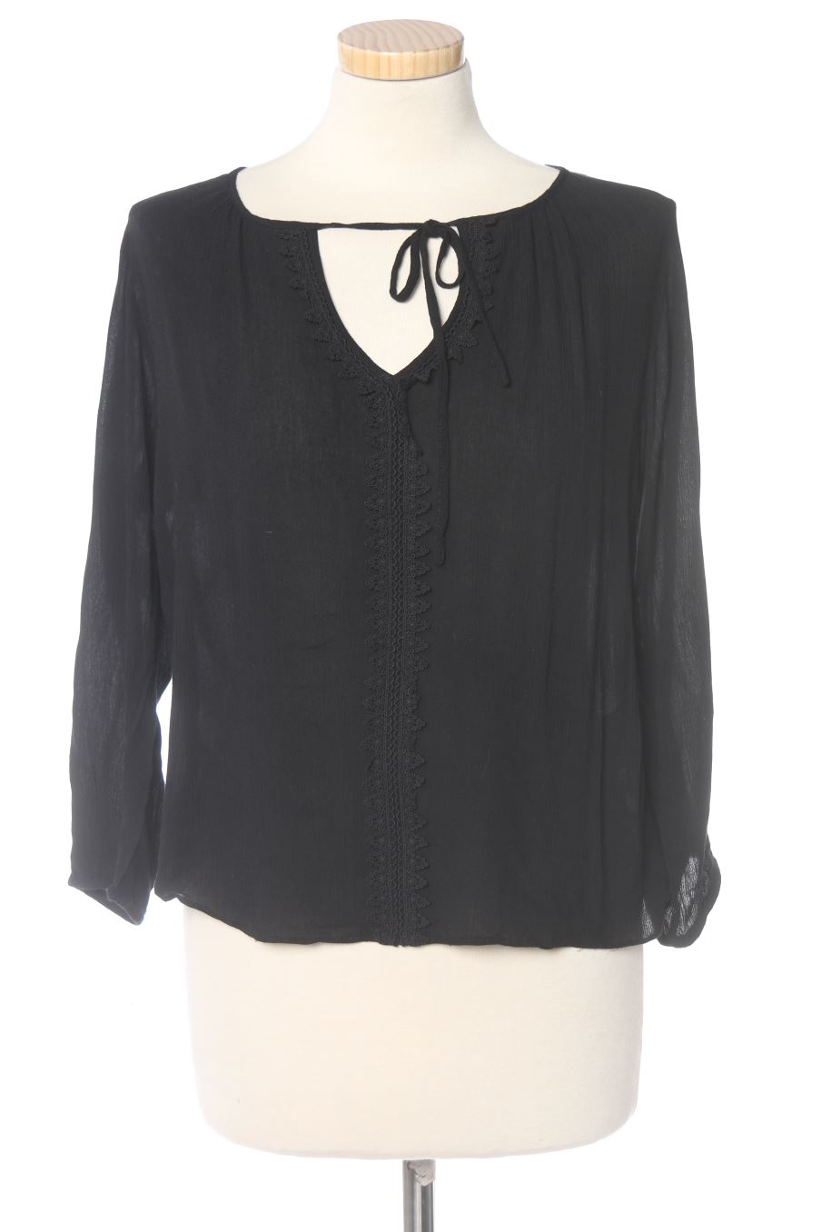 Blouse à manches longues Jacqueline De Yong de la taille 40, de couleur noir