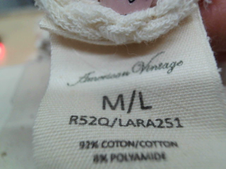 Chaqueta de American vintage de la talla M, de color beige