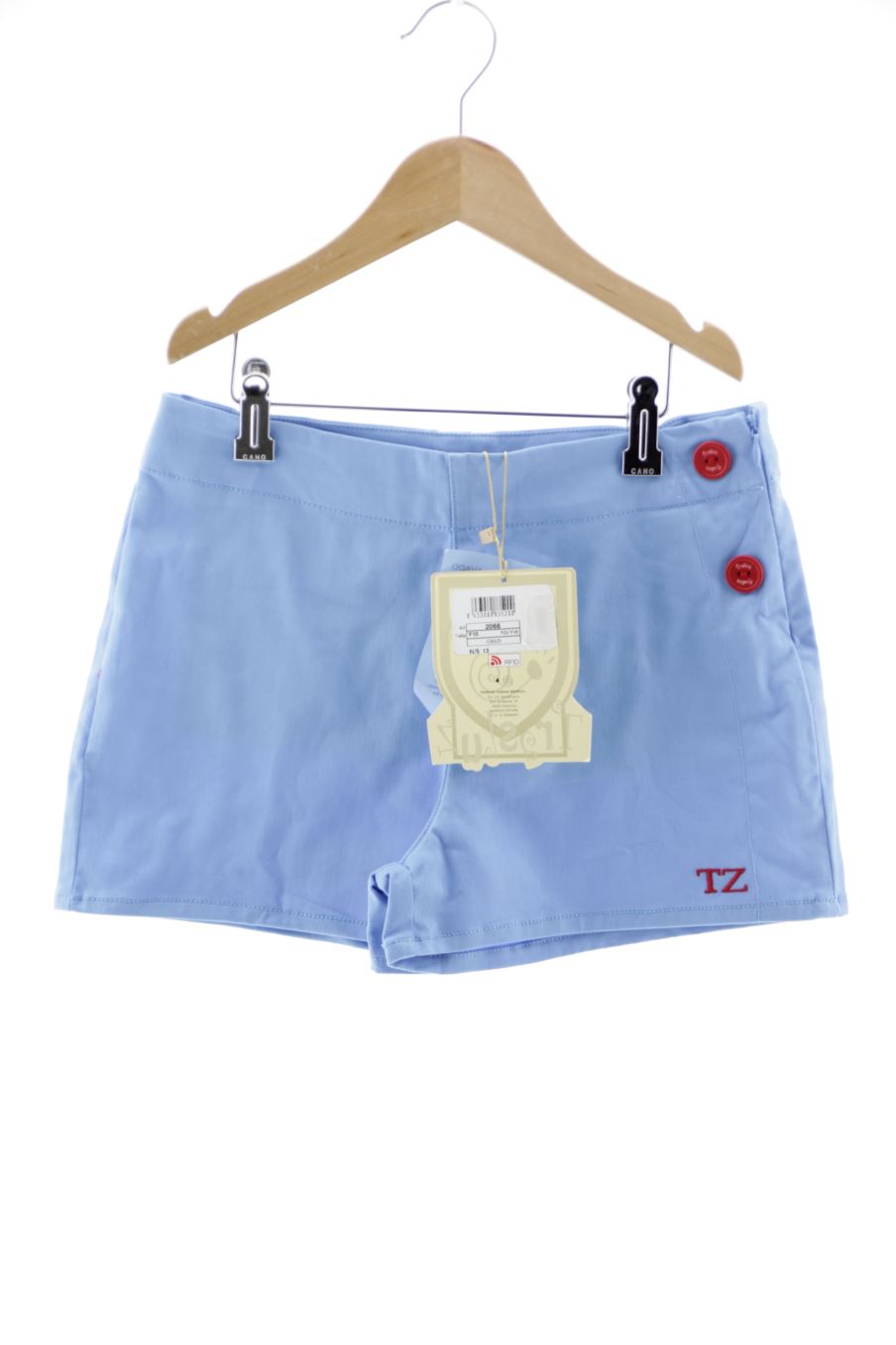 Short Trasluz de la taille 10 ans avec une étiquette