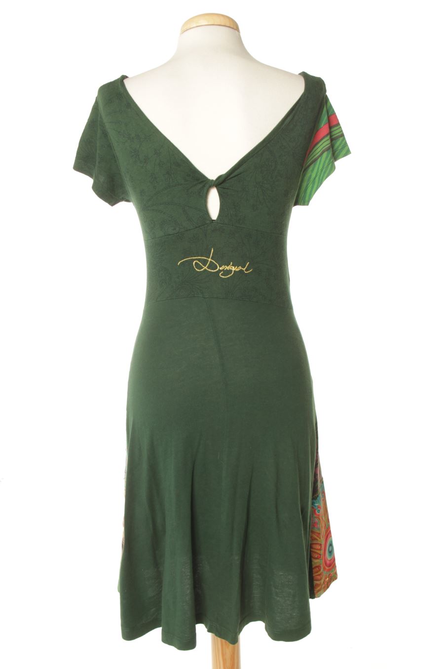 Einfaches Kleid von Desigual Größe S, Farbe Grün, für