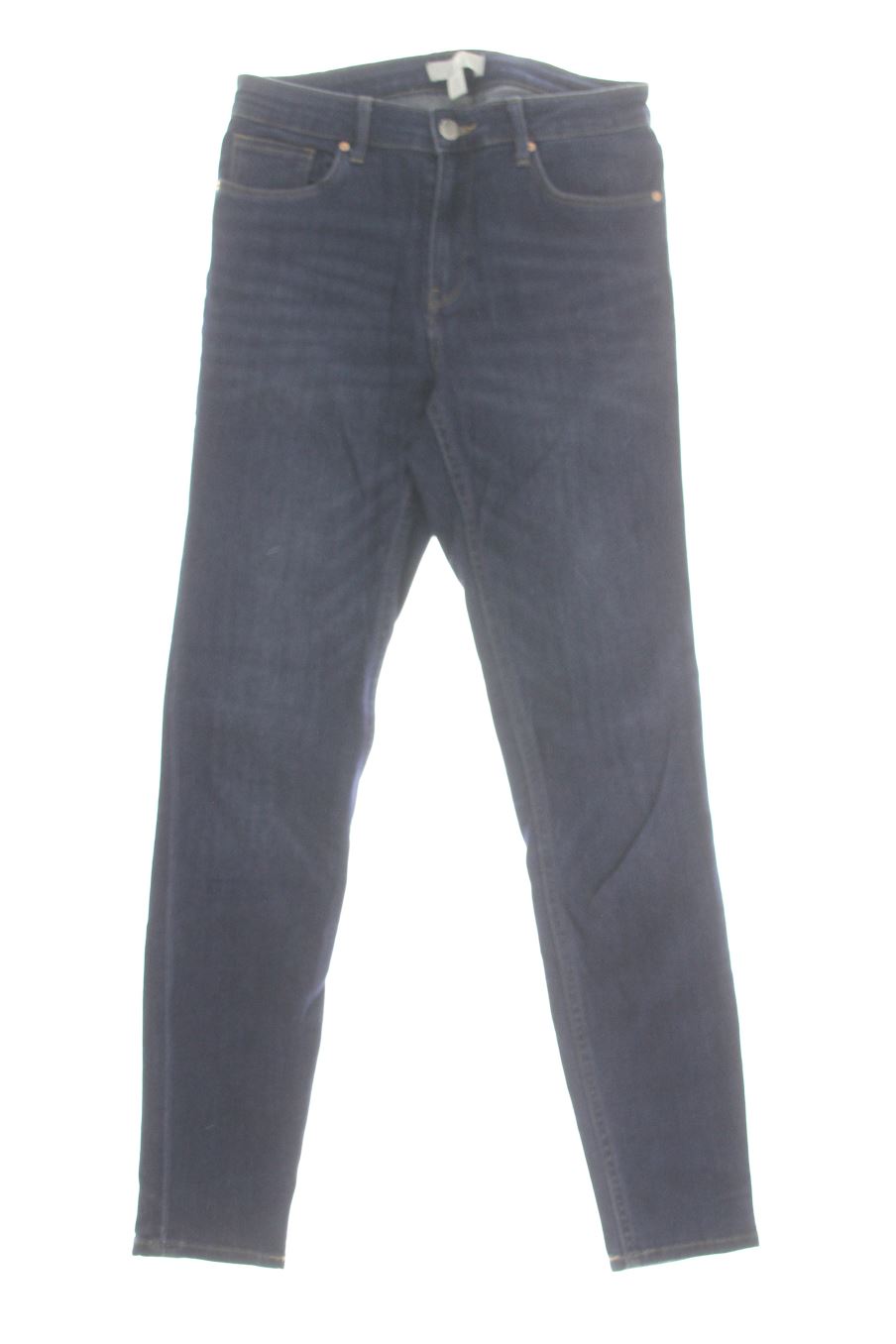 Jeans H&M de la taille 36, de couleur bleu de denim