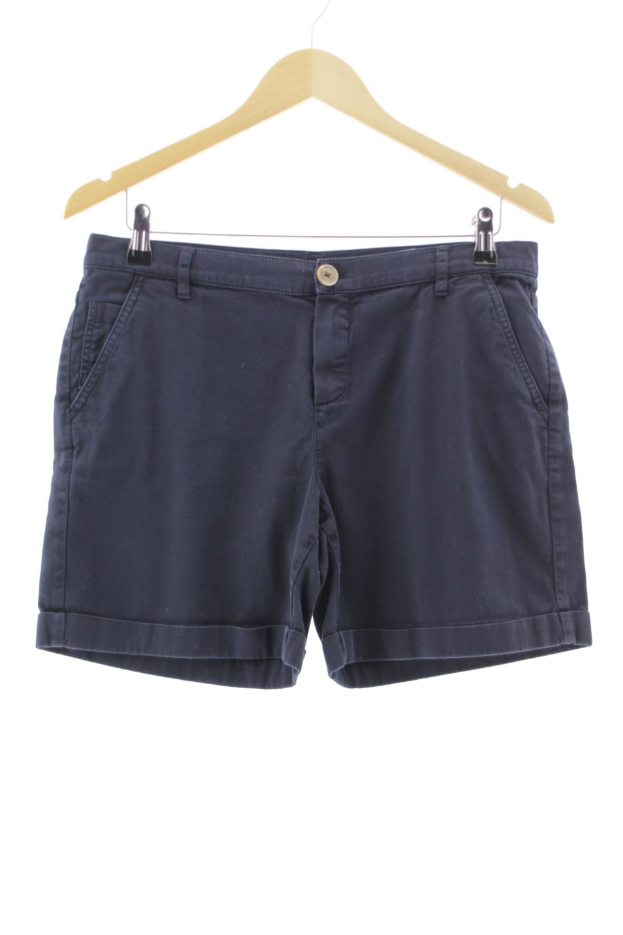 Pantalones cortos de Massimo Dutti de la talla 42, de color azul marino