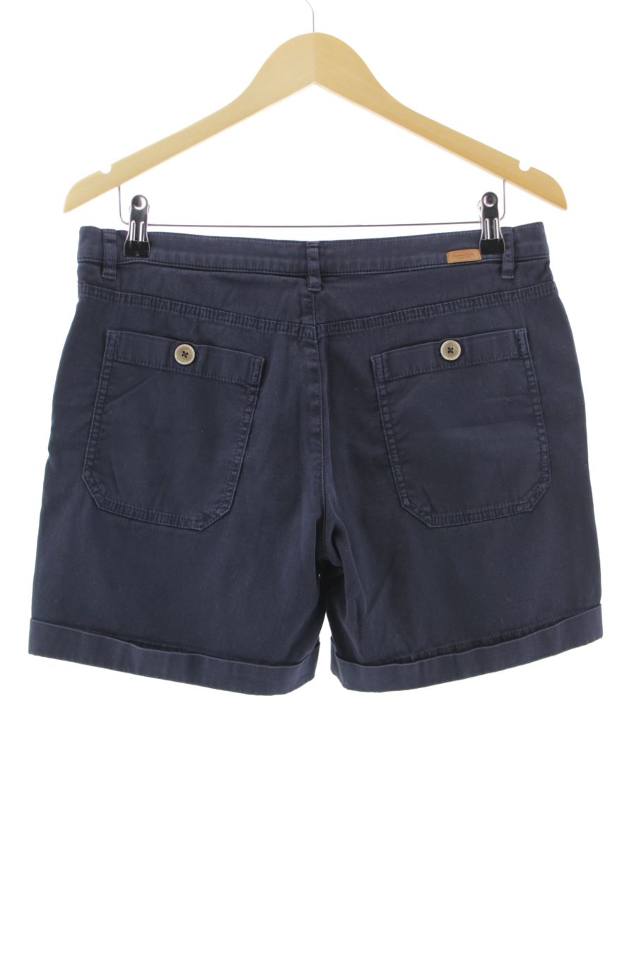 Pantalones cortos de Massimo Dutti de la talla 42, de color azul marino