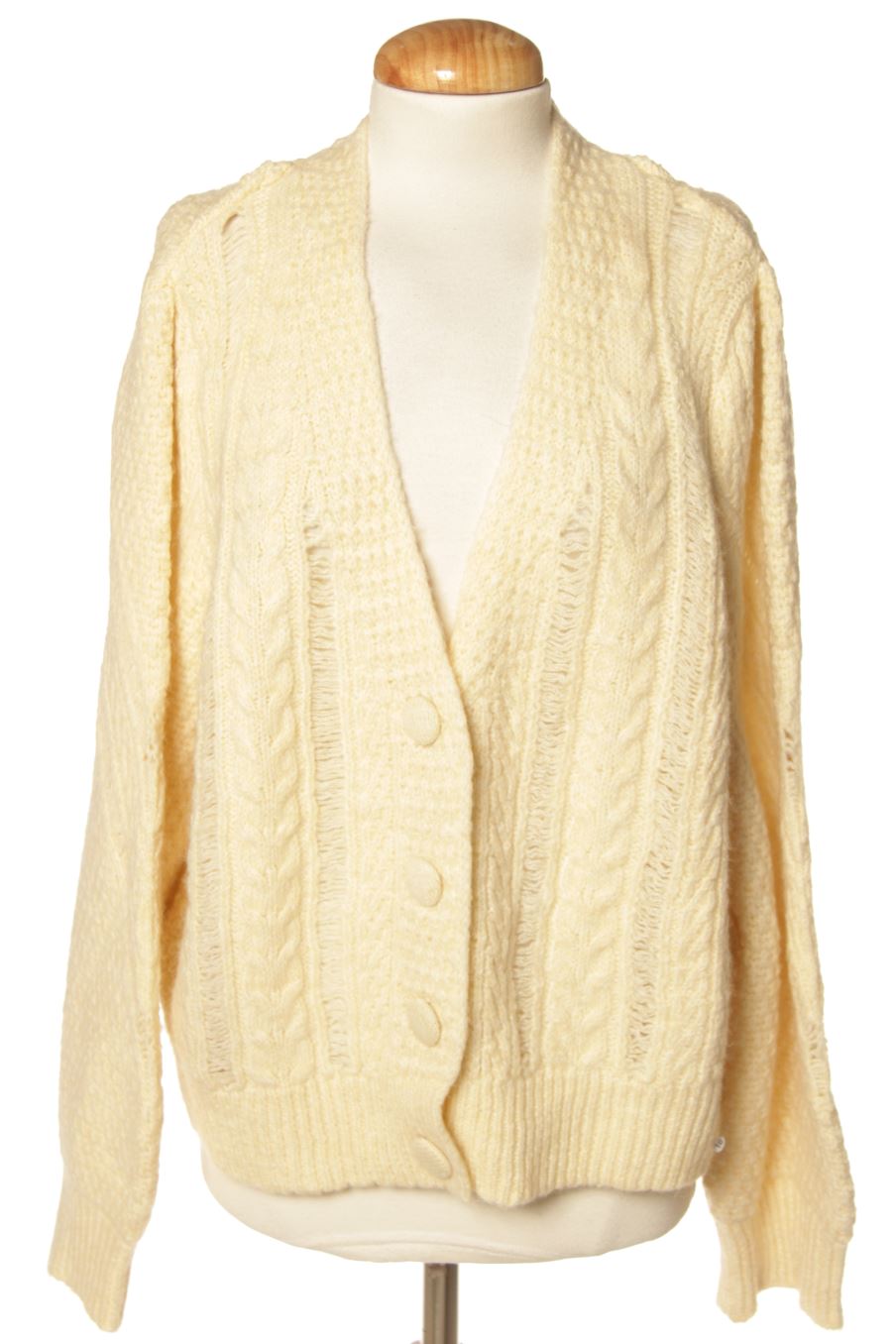 Chaqueta de Mango de la talla XL, de color amarillo