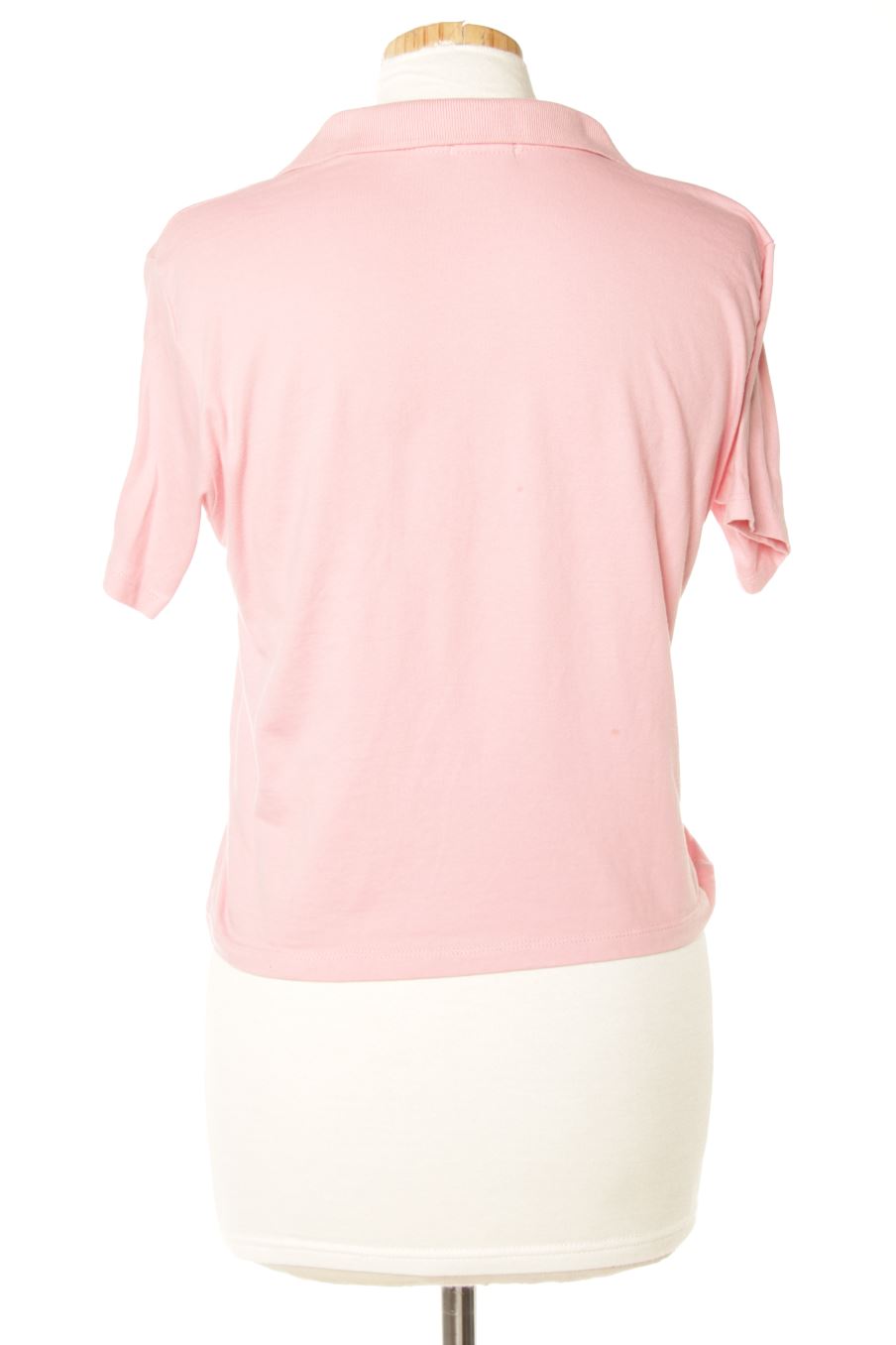 Polo de Stradivarius de la talla S, de color rosa