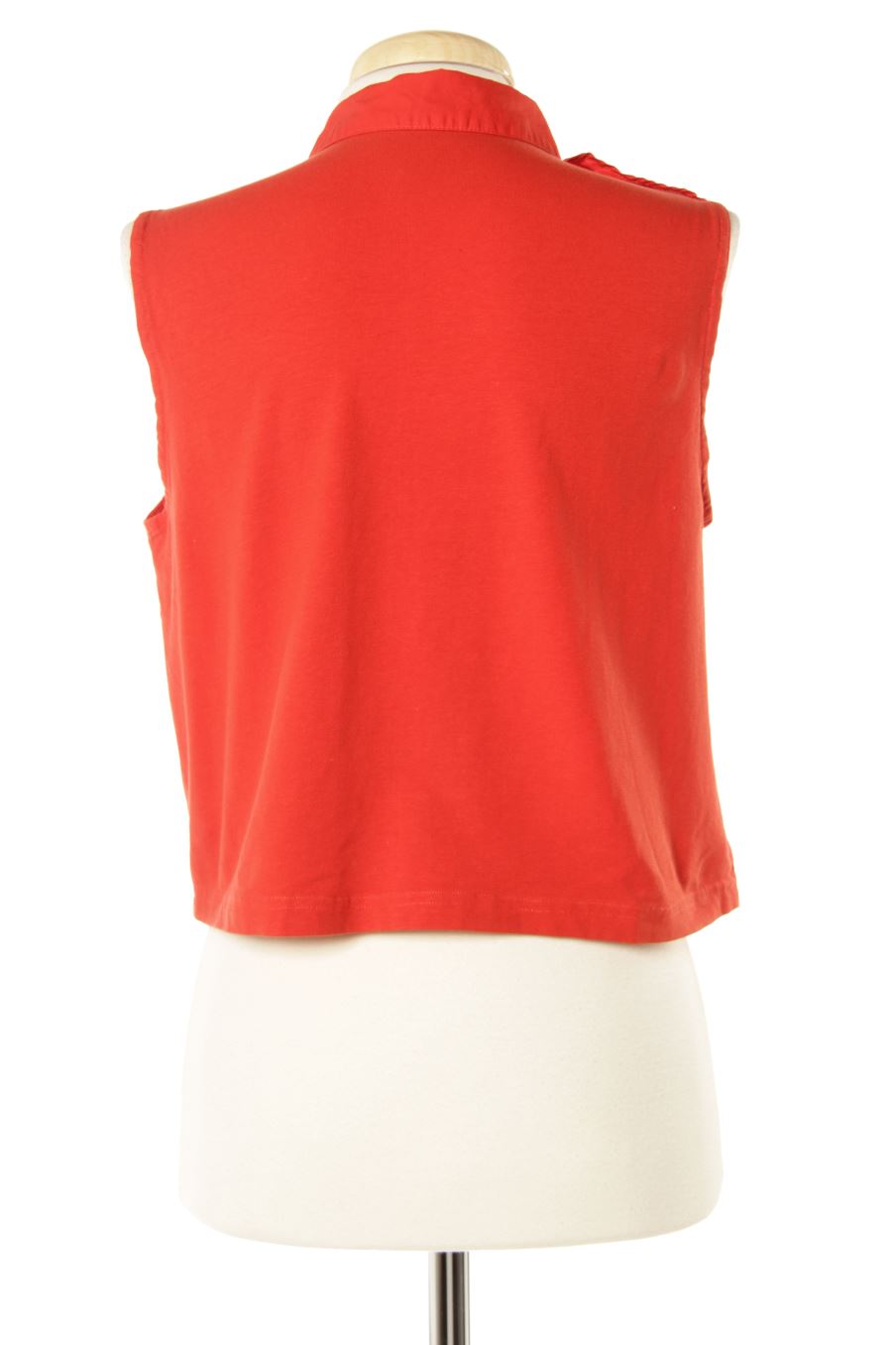 Chemise sans manches Only de la taille 36, de couleur rouge