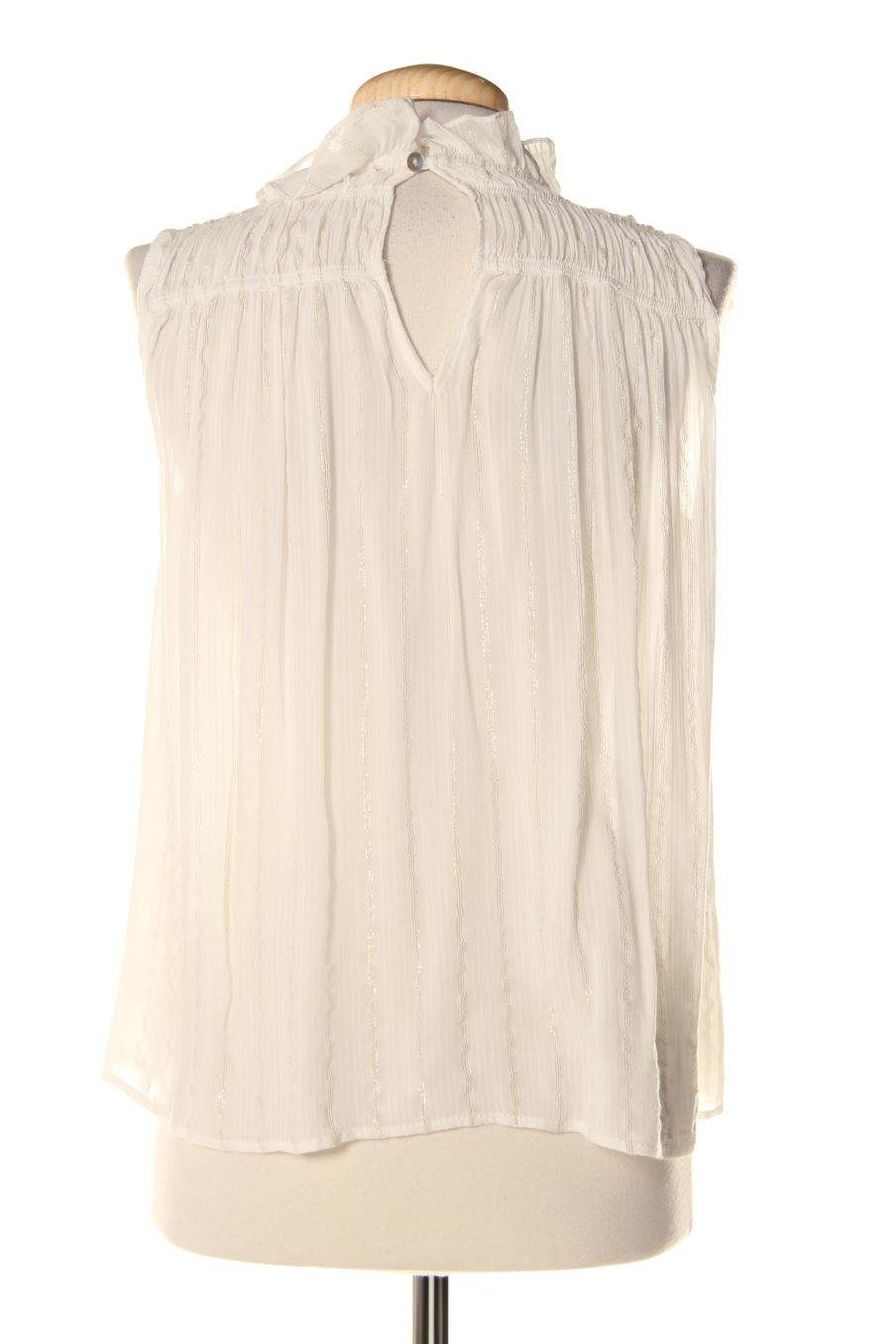 Top de Renatta&go de la talla S, de color blanco