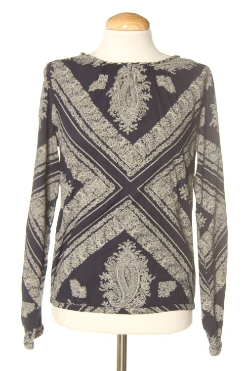 Blusa a maniche lunghe