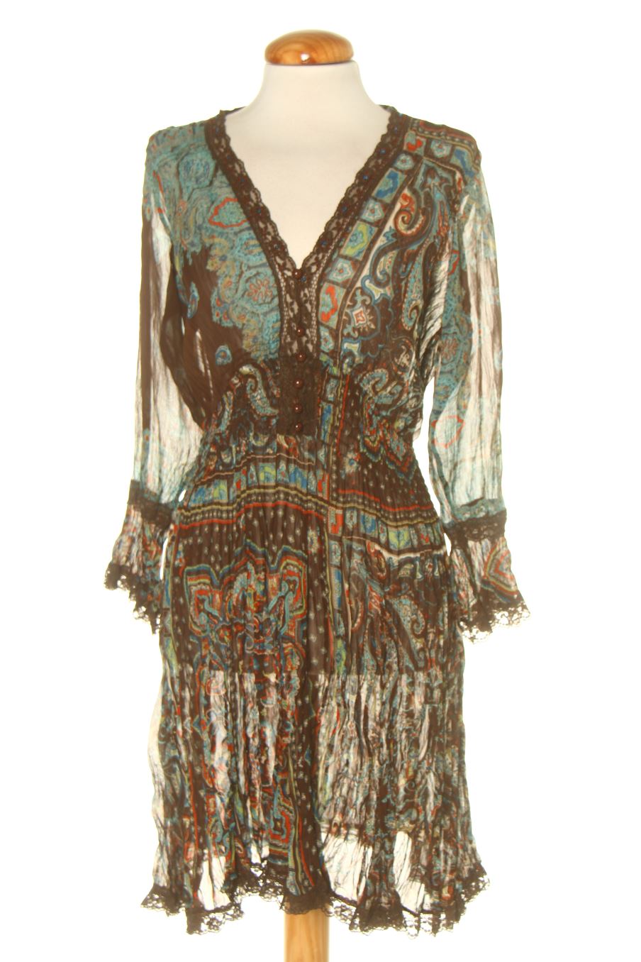 Einfaches Kleid von Lucy Paris Größe S, Farbe Aufdruck, für