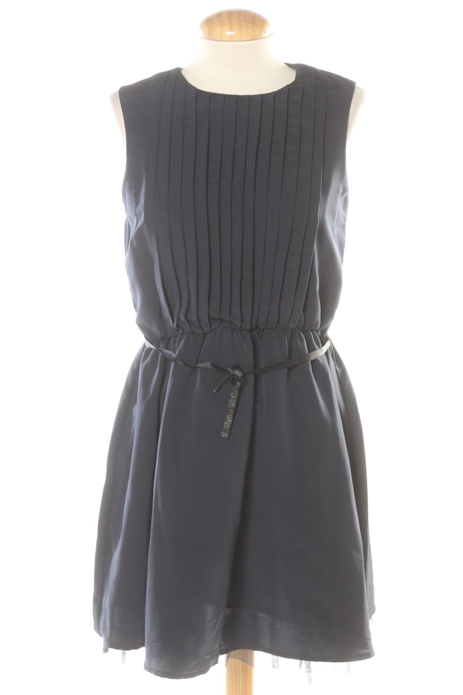 Vestido casual de Benetton de la talla XS, de color azul marino