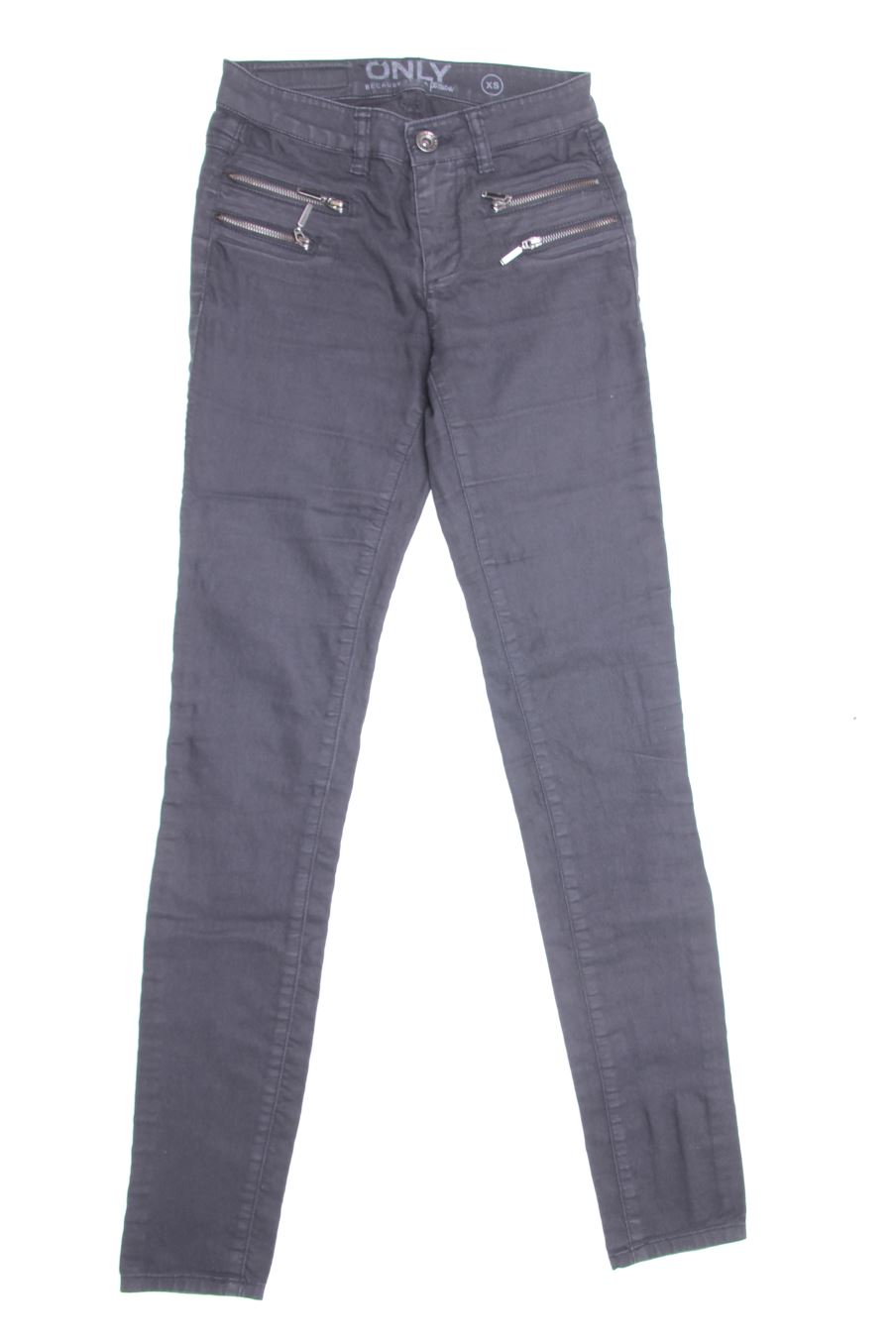 Jeans Only de la taille XS, de couleur noir de denim