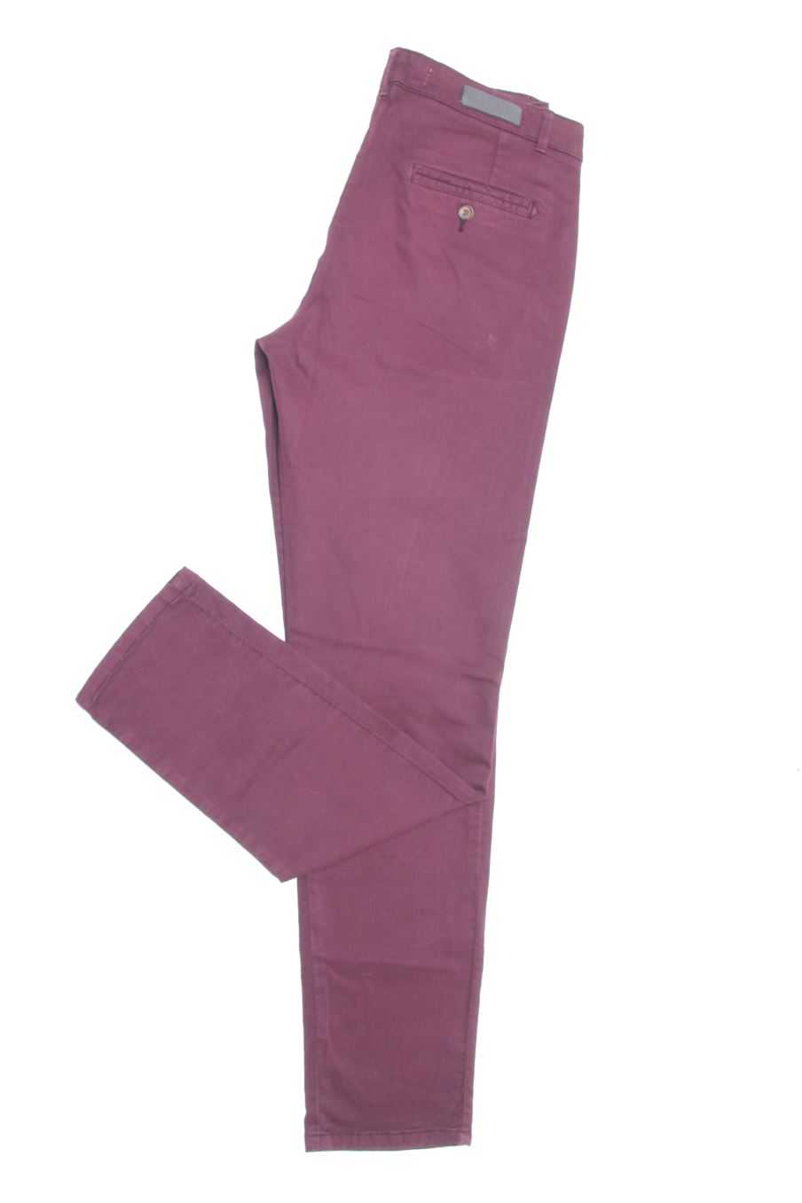 Jeans Reiko de la taille 38, de couleur bordeaux de denim