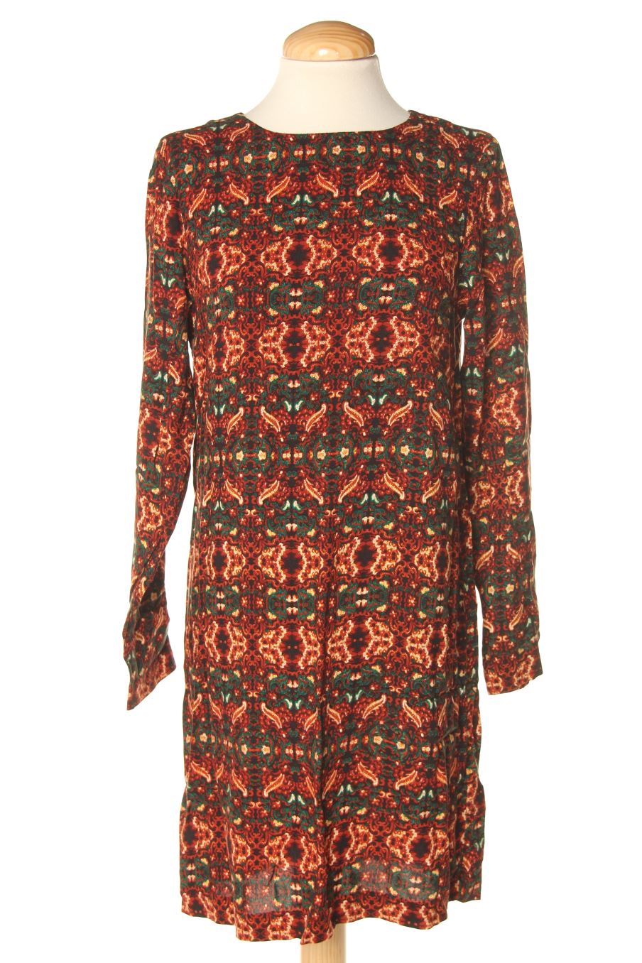 Einfaches Kleid von H&M Größe 34, Farbe Aufdruck, für