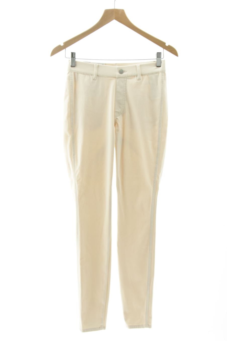 Hose von Uniqlo Größe XS, Farbe Beige, für