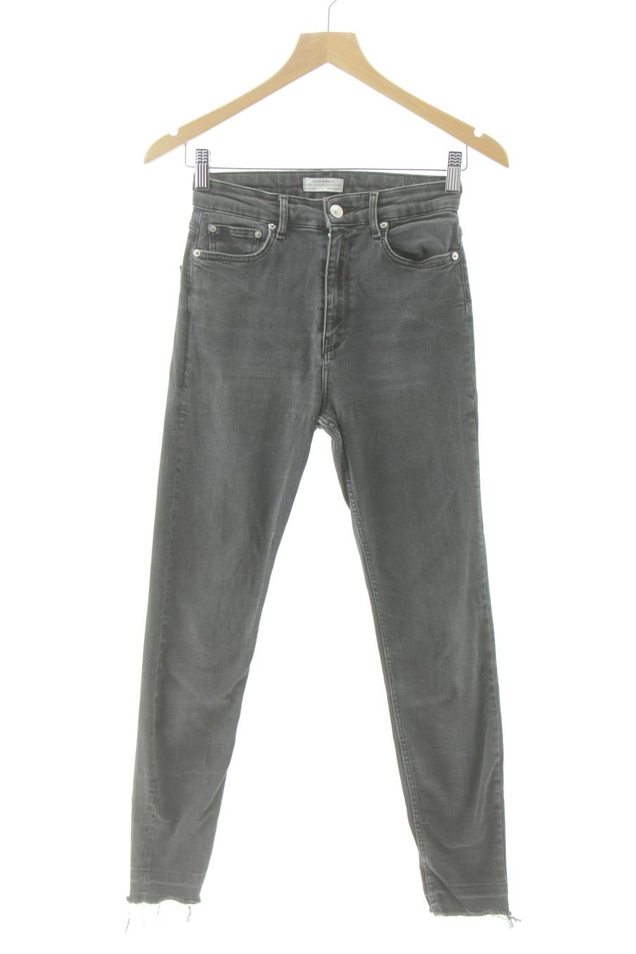 Jeans von Zara Größe 36, Farbe Schwarz, aus Jeanskleidung für