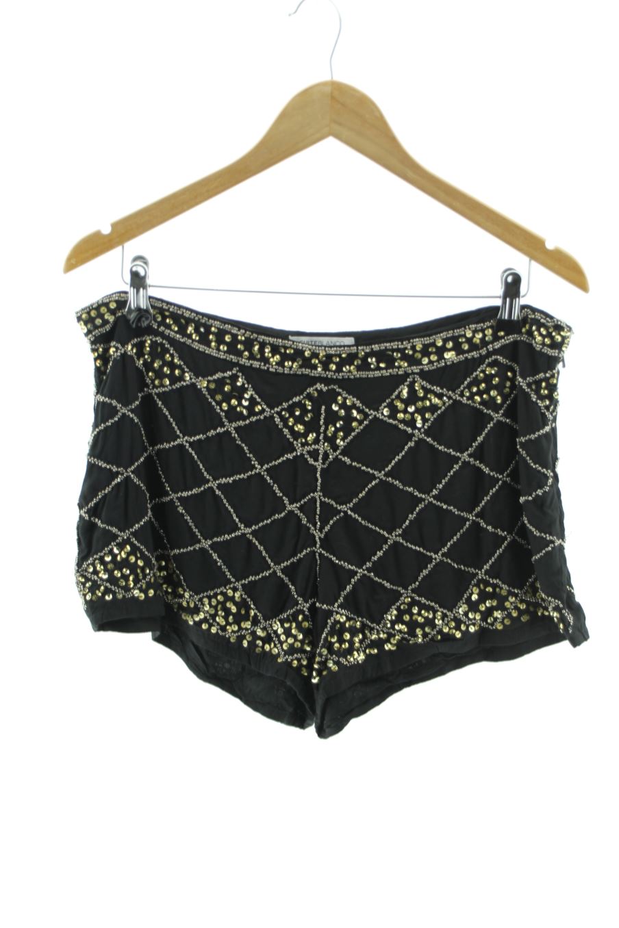Pantalones cortos de SUITEBLANCO de la talla 38, de color negro