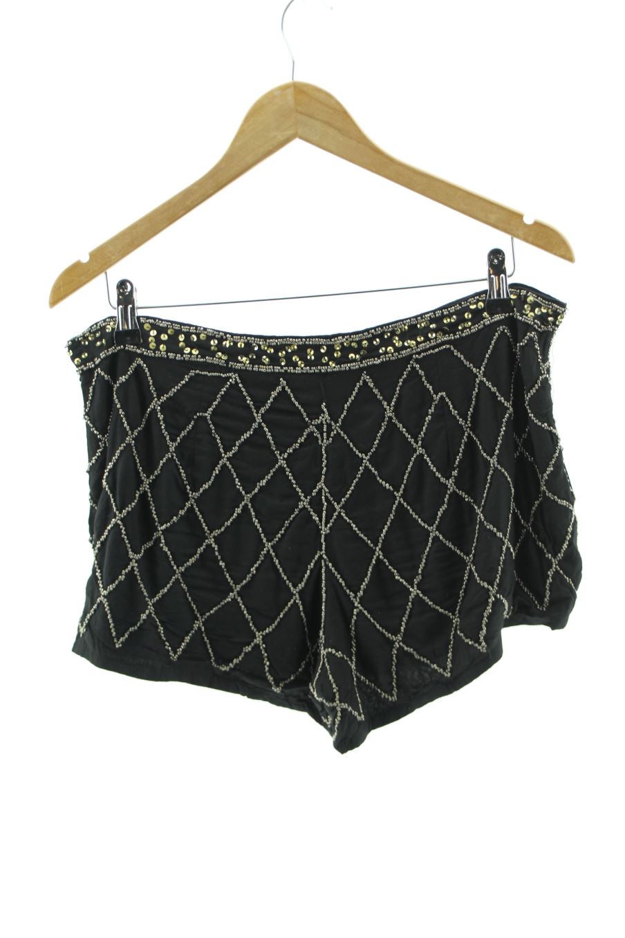 Pantalones cortos de SUITEBLANCO de la talla 38, de color negro