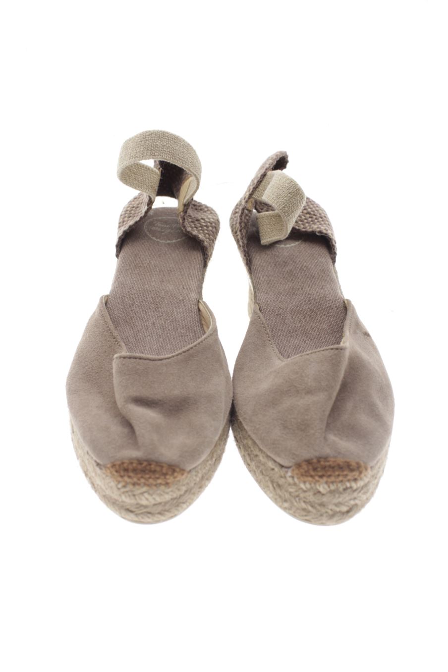 Sandalias tacon de Toni Pons de la talla 39, de color marrón de