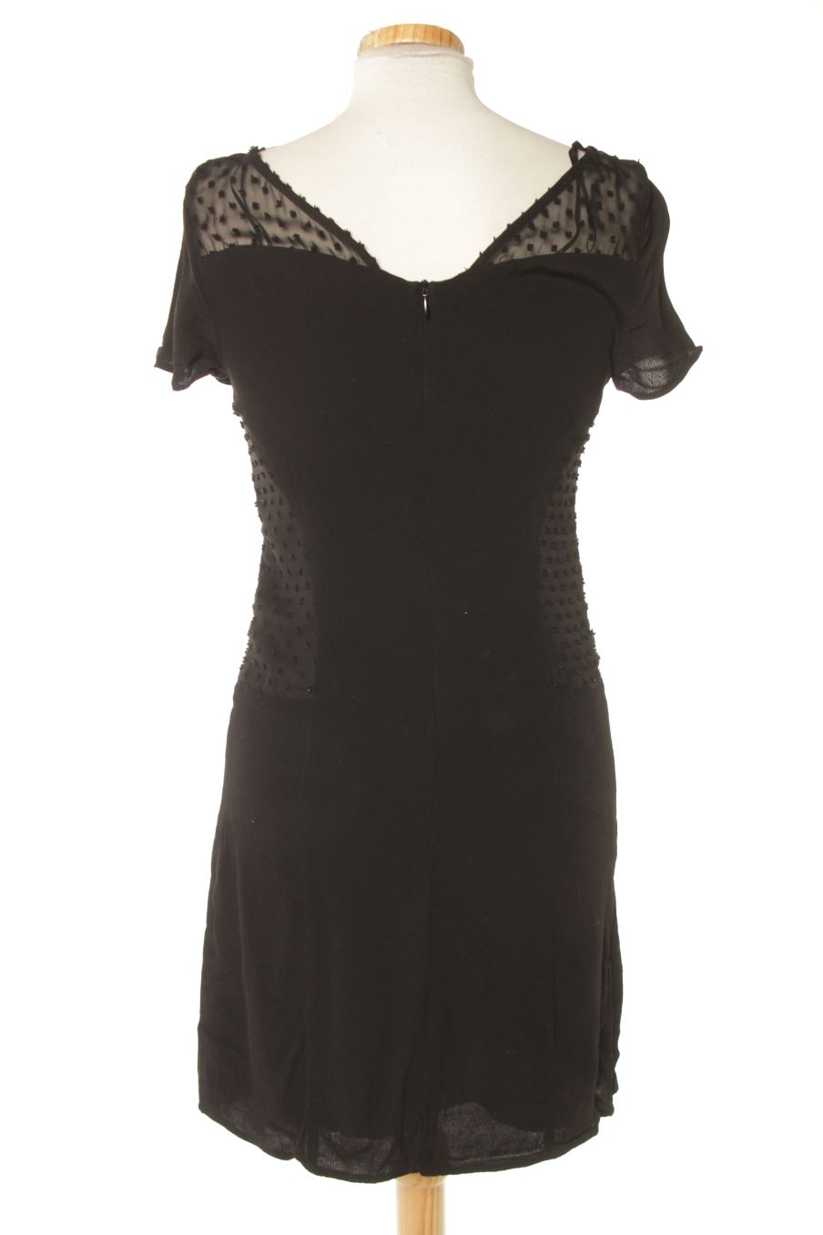 Robe casual Naf Naf de la taille 38, de couleur noir