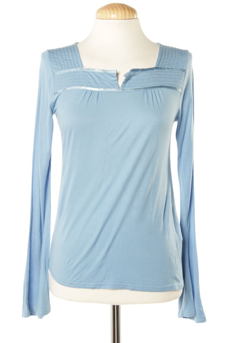 T-shirt à manches longues Etam de la taille 38, de couleur bleu