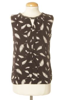 Kurzärmelige Bluse 34 comma