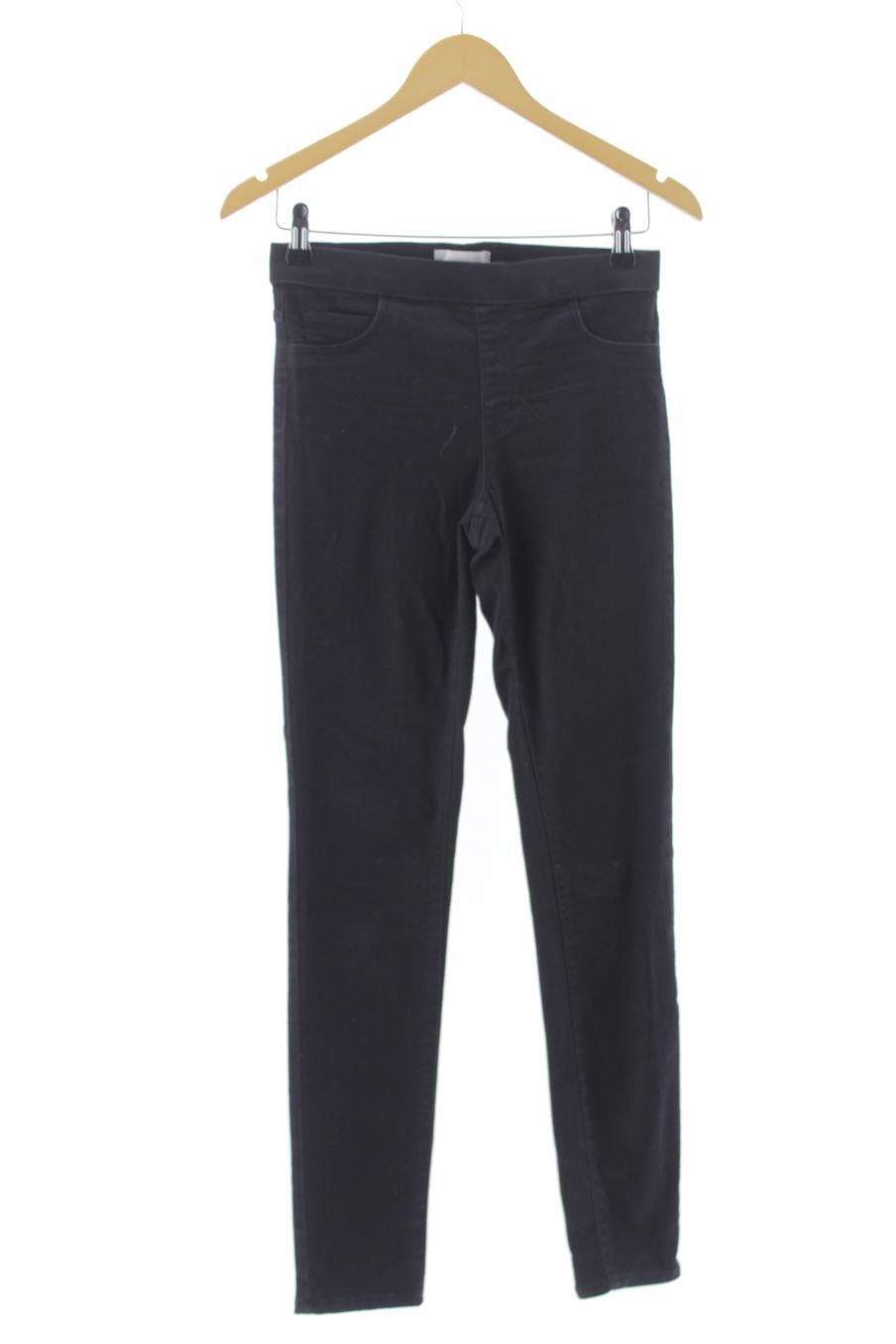 Vaquero de H&M de la talla 36, de color negro de ropa vaquera