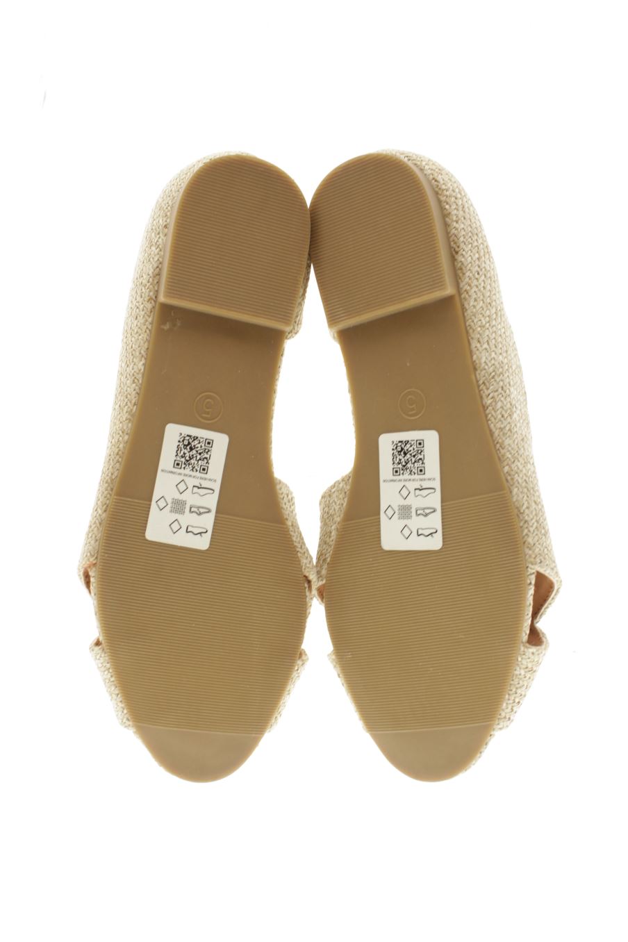 Sandalias planas de ASOS de la talla 38, de color beige de