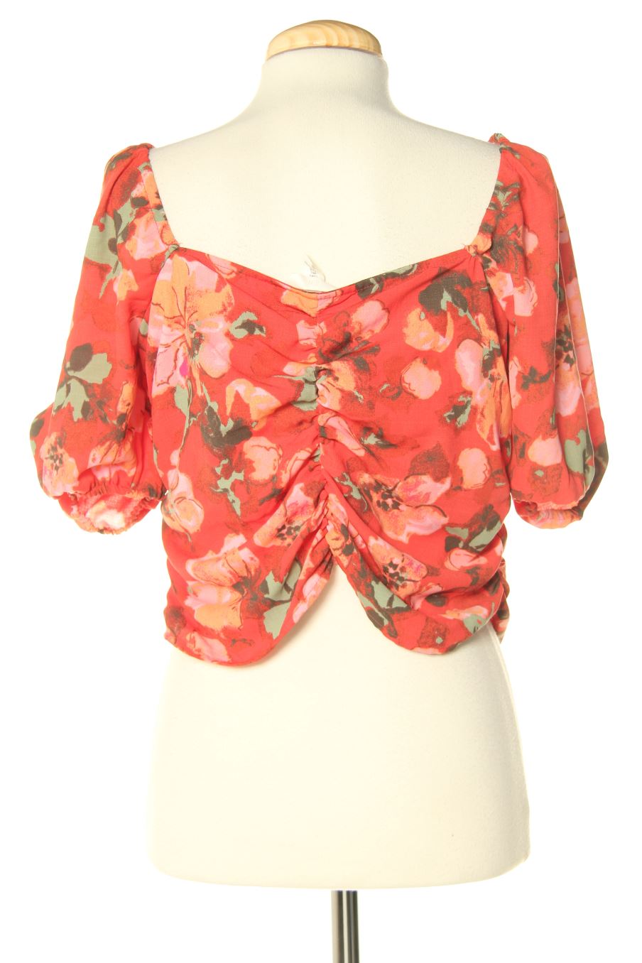 Blouse à manches courtes H&M de la taille L, de couleur fleurs