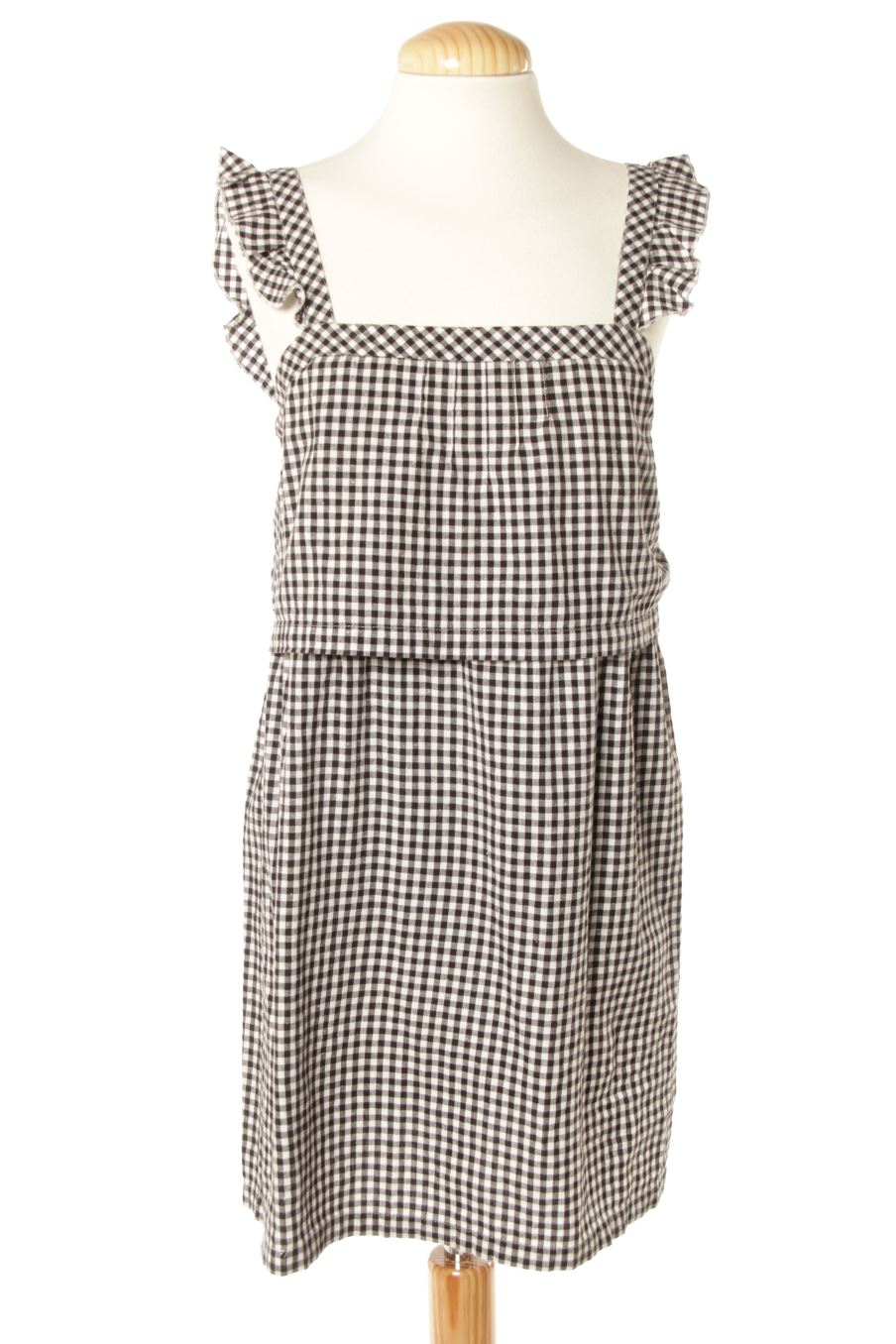 Top de Sézane de la talla 36, de color cuadros