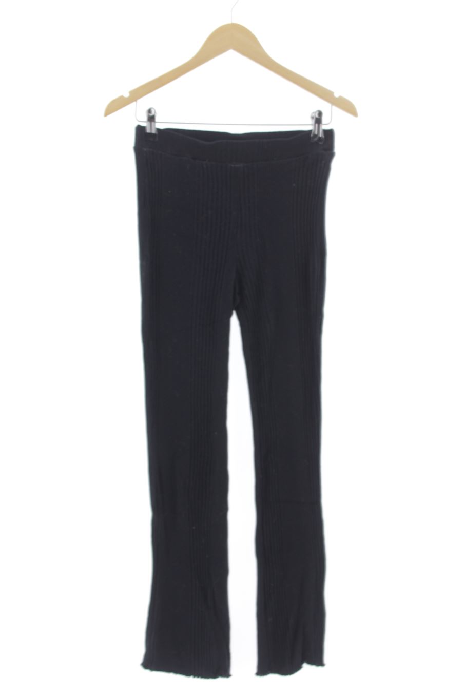 Pantalón Casual de Zara de la talla L, de color negro
